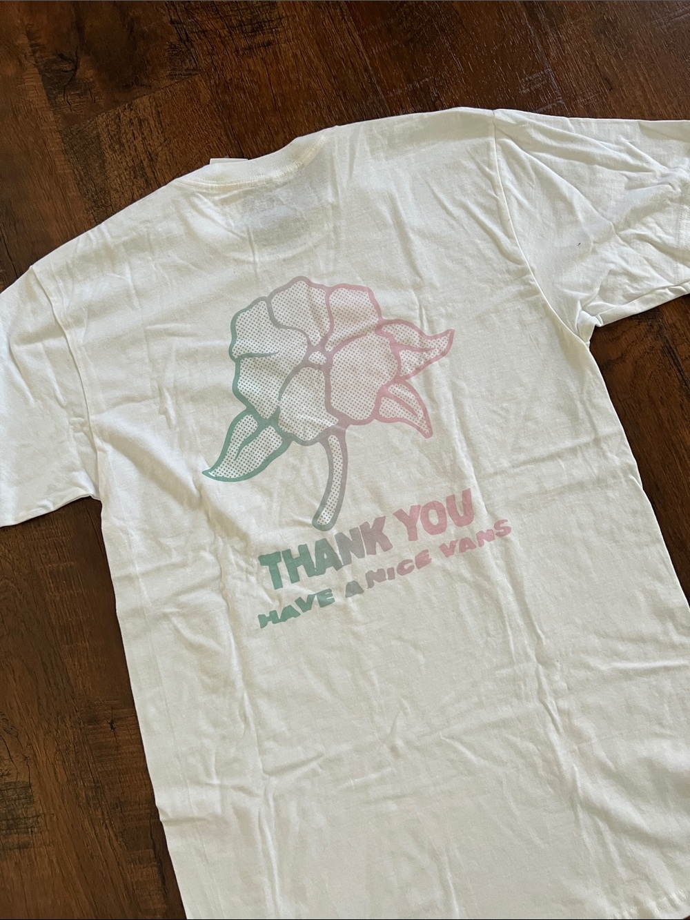 Vans White Short-Sleeve Graphic Tee
